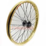 Μπροστινή Ρόδα με κέντρο Shimano στεφάνι RCB 120x17 με τρύπες και ρουλεμάν Koyo Japan για ποδηλατικό σύστημα Drag MINI PRO