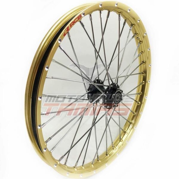 Μπροστινή Ρόδα με κέντρο Shimano στεφάνι RCB 120x17 με τρύπες και ρουλεμάν Koyo Japan για ποδηλατικό σύστημα Drag MINI PRO