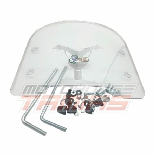 Προστατευτικό γυαλί μηχανής UNIVERSAL μπαμπρίζ (ΜΙΚΡΟ)