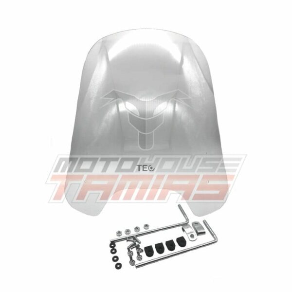 Προστατευτικό γυαλί μηχανής UNIVERSAL μπαμπρίζ (ΜΕΣΑΙΟ)