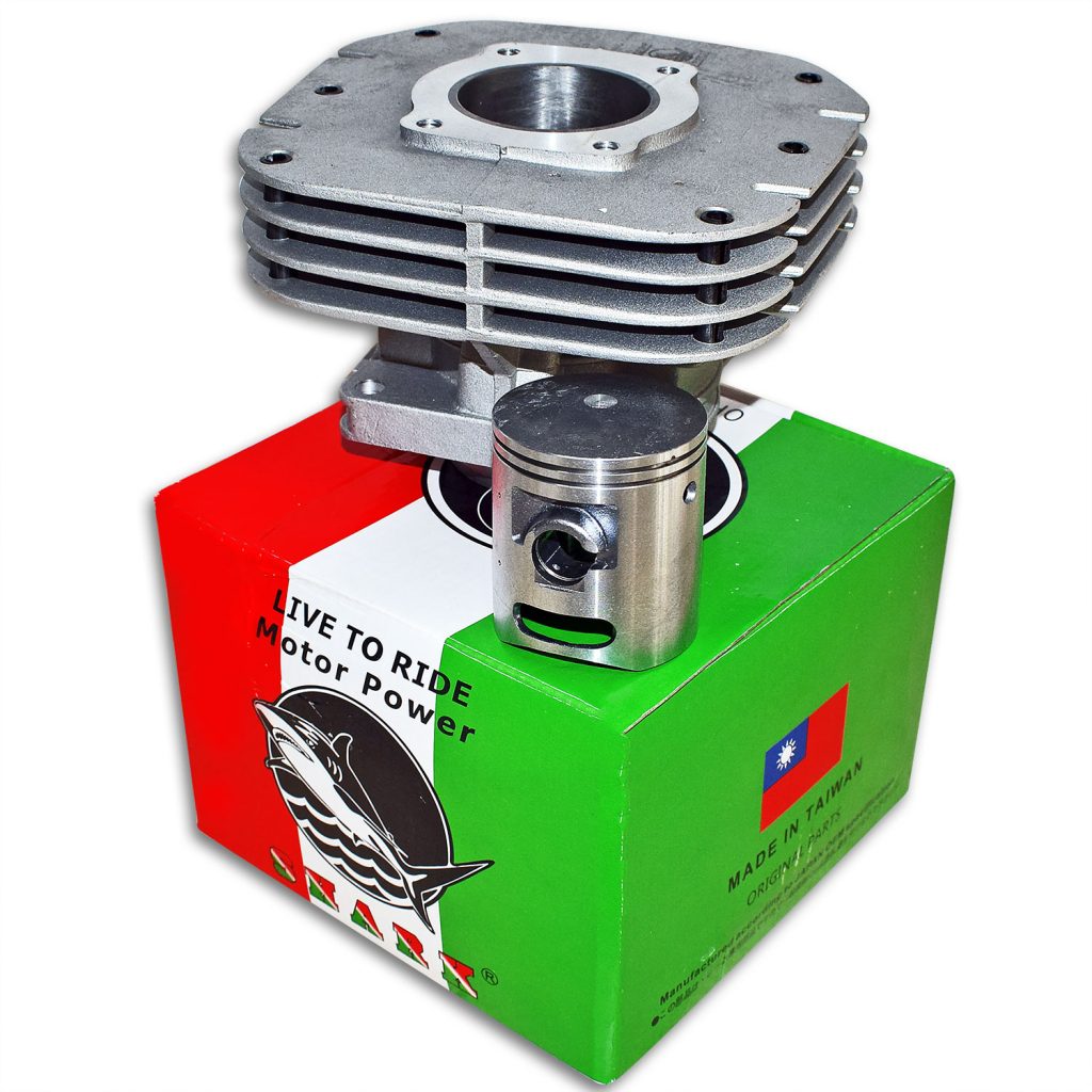 ΚΥΛΙΝΔΡΟΟΙΣΤΟΝΟ ΚΙΤ YAMAHA Z125 ΑΛΟΥΜ 57MM SHARK ROC