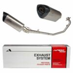 ΕΞΑΤΜΙΣΗ ΜΕ ΑΣΗΜΙ ΚΑΙ ΚΑΡΜΠΟΝ ΤΕΛΙΚΟ HONDA GTR 150 APIDO