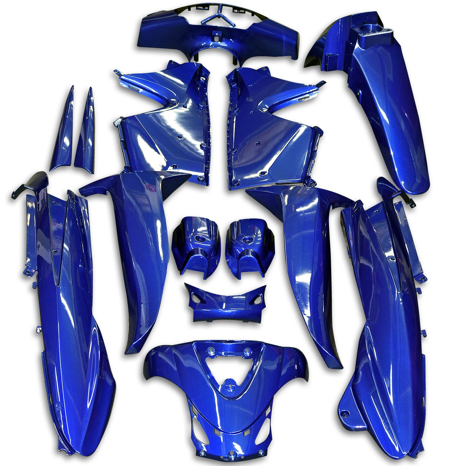 Κουστούμι σετ πλαστικά γνησια MODENAS KRISTAR μπλε - MotoHouse Tamias