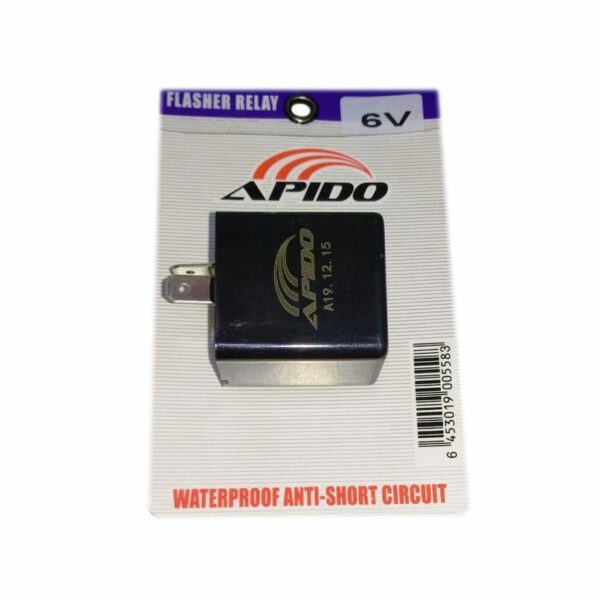 ΒΑΡΕΛΑΚΙΑ ΦΛΑΣΕΡ ΦΛΑΣ 6V (2 ΑΚΙΔΕΣ) APIDO