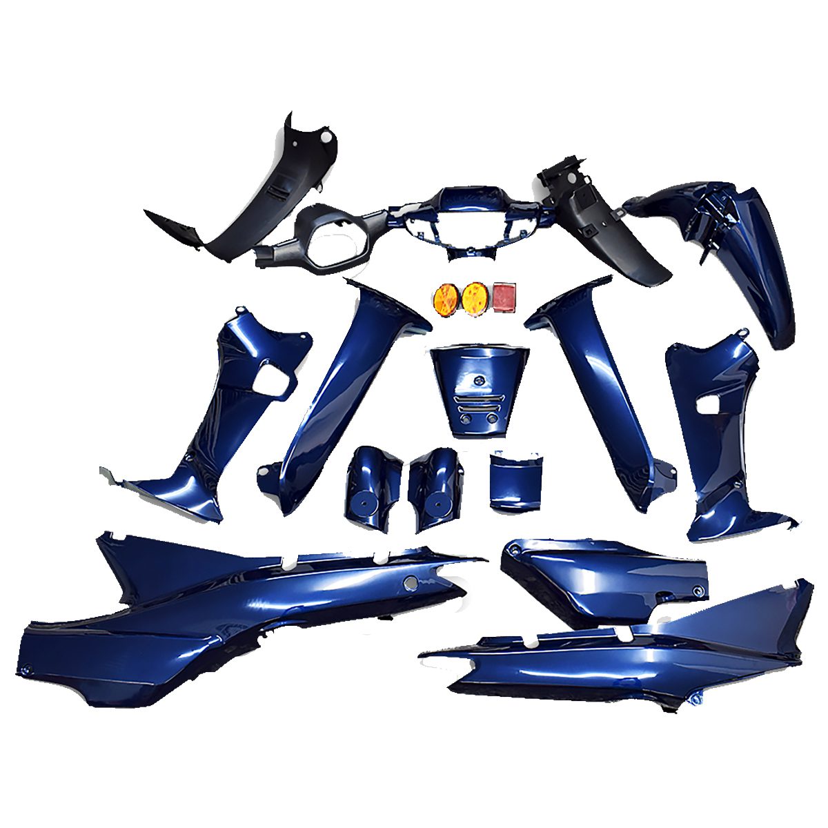 Κουστούμι σετ πλαστικά Honda Supra OEM μπλε - MotoHouse Tamias