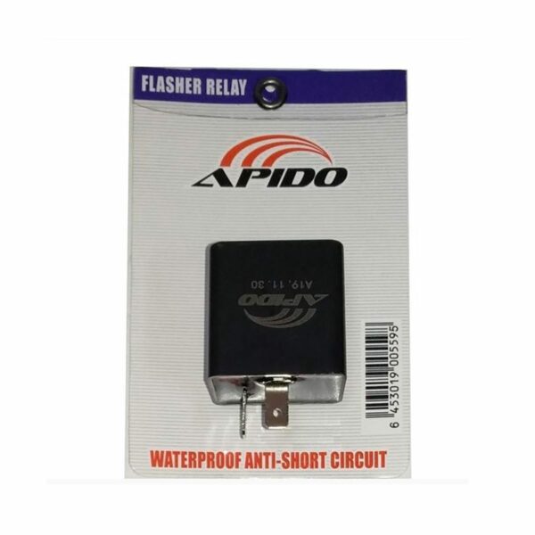 ΒΑΡΕΛΑΚΙ ΦΛΑΣ 12V 2 ΑΚΙΔΕΣ ΑΔΙΑΒΡΟΧΟ APIDO