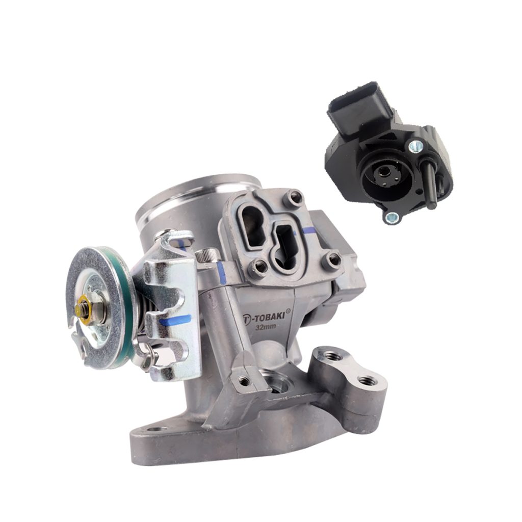 ΣΩΜΑ ΨΕΚΑΣΜΟΥ 34MM RACING ΜΕ ΛΑΙΜΟ ΚΑΙ TPS HONDA GTR 150 TOBAKI