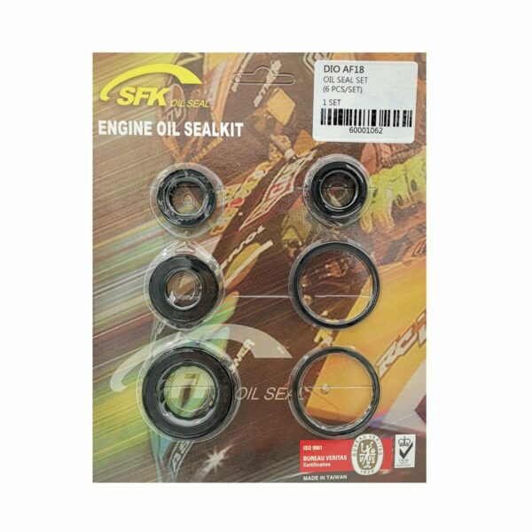 ΤΣΙΜΟΥΧΕΣ ΚΙΝΗΤΗΡΑ ΜΟΤΕΡ ΣΕΤ 6 ΤΕΜΑΧΙΩΝ HONDA DIO 50 AF18 TAIWAN SFK