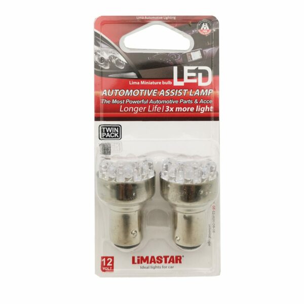 ΛΑΜΠΕΣ (2ΤΜΧ) 12V / 21 / 5W 12 LEDS LIMASTAR