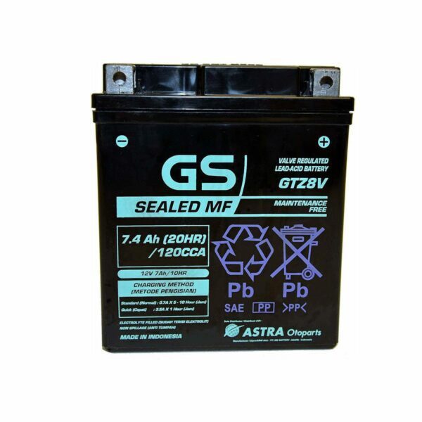 ΜΠΑΤΑΡΙΑ GTZ8V 12V 7Ah SEALED MF GS