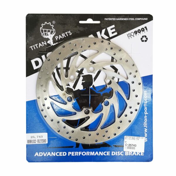 ΔΙΣΚΟΠΛΑΚΑ ΕΜΠΡΟΣΘΙΑ RH8102 BEVERLY 300 / 350 11-16 TTN TITAN