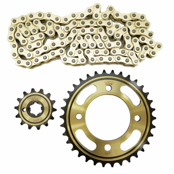 ΑΛΥΣΙΔΟΓΡΑΝΑΖΑ 420H-110L 34X14T GOLD YAMAHA CRYPTON S 115 HUA DING