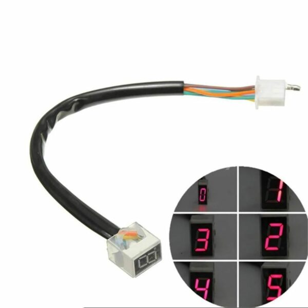 Ψηφιακός δείκτης ταχυτήτων με LED ένδειξη 5 ταχυτήτων UNIVERSAL