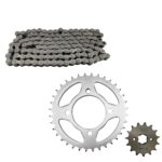 Αλυσιδογράναζα Yamaha Crypton T110 ενισχυμένη αλυσίδα 428SB 100Δ 36Δ 15Δ RK