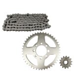 Αλυσιογράναζα Suzuki FX 125 ενισχυμένη αλυσίδα 428SB 122Δ 44Δ 14Δ RK