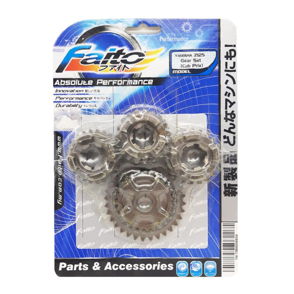 ΓΡΑΝΑΖΙΑ ΣΑΣΜΑΝ ΤΑΧΥΤΗΤΩΝ ΣΕΤ YAMAHA Z125 (1η, 3η, 4η, 5η, 6η) RACING FAITO