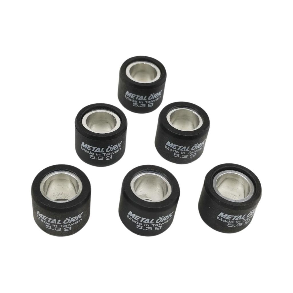 ΜΠΙΛΙΕΣ ΚΥΛΙΝΔΡΑΚΙΑ ΦΥΓΟΚΕΝΤΡΙΚΟΥ 6ΤΜΧ 19X15.5MM 5.3G METAL ORK TAIWAN