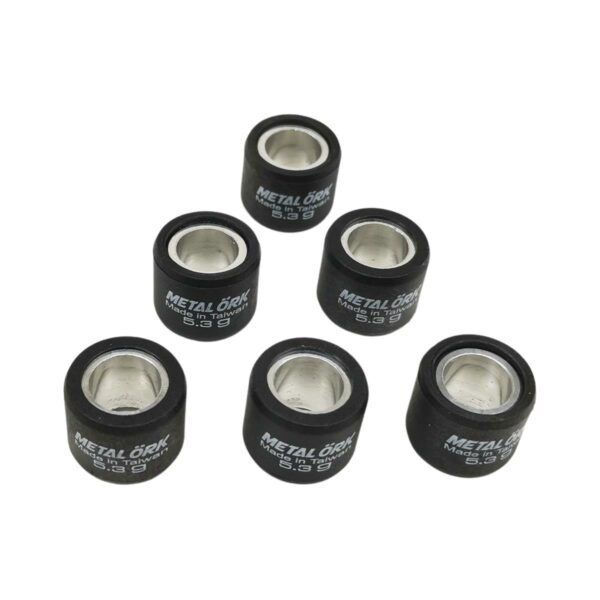 ΜΠΙΛΙΕΣ ΚΥΛΙΝΔΡΑΚΙΑ ΦΥΓΟΚΕΝΤΡΙΚΟΥ 6ΤΜΧ 19X15.5MM 5.3G METAL ORK TAIWAN