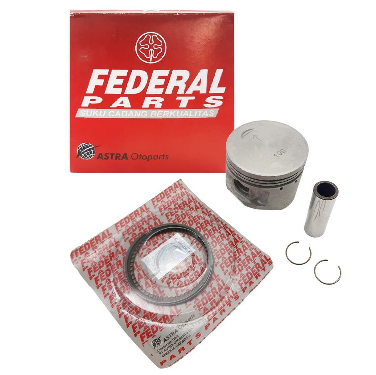 ΠΙΣΤΟΝΙ 50MM YAMAHA CRYPTON 105 FEDERAL