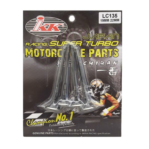 ΒΑΛΒΙΔΕΣ ΣΕΤ 19 / 22 RACING YAMAHA CRYPTON X 135 IKK