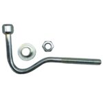 ΓΑΝΤΖΟΣ ΠΟΔΙΑΣ HONDA ASTRA / SUPRA NIKEL ΧΡΩΜΙΟ