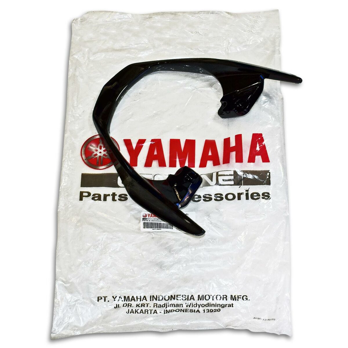 ΧΕΙΡΟΛΑΒΗ πίσω σέλας γνήσια YAMAHA CRYPTON X 135 ΜΑΥΡΗ