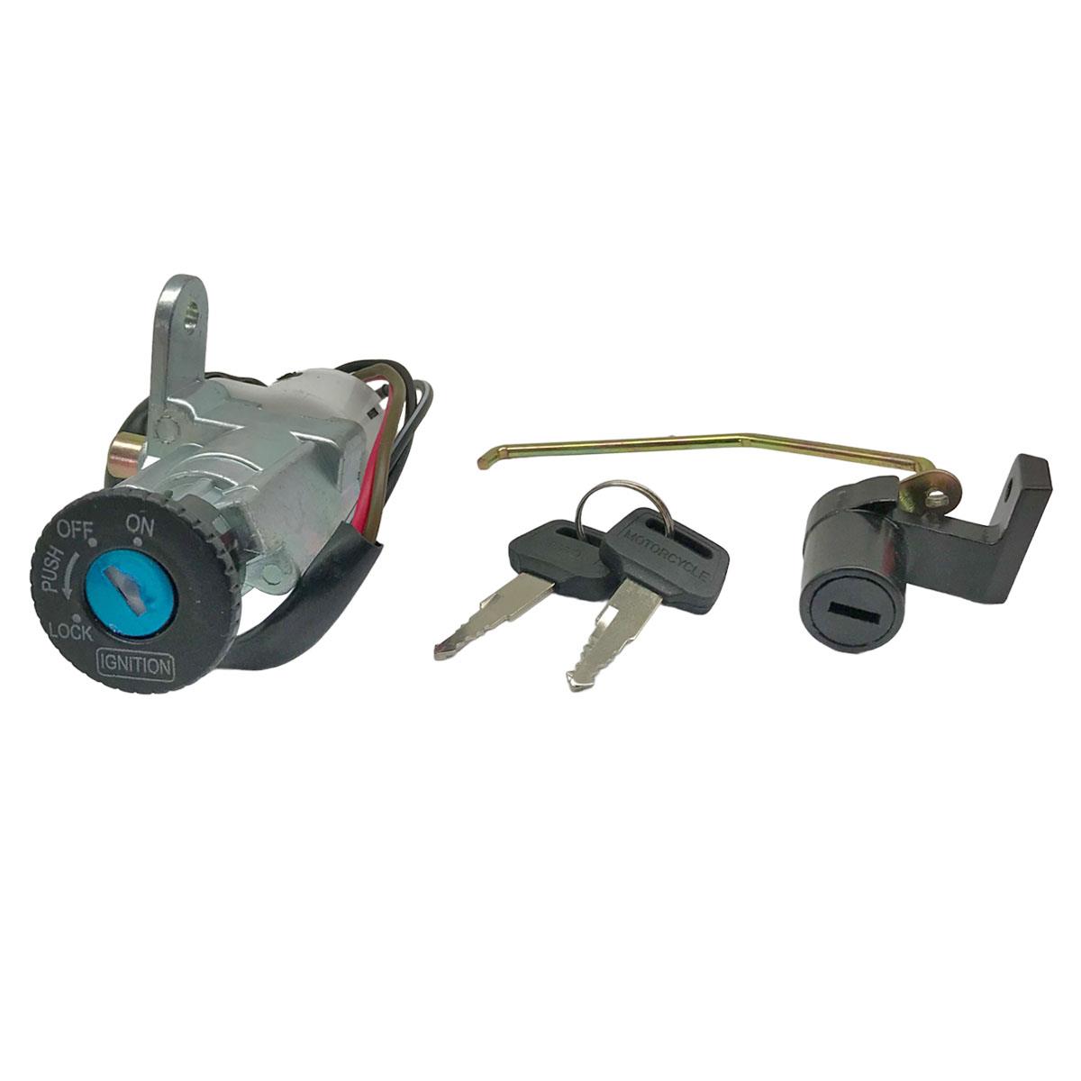KDKSKAZSL ΚΕΝΤΡΙΚΟΣ ΔΙΑΚΟΠΤΗΣ + ΚΛΕΙΔΑΡΙΑ ΣΕΛΑΣ KAWASAKI KAZER SUIT LOCK