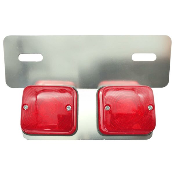 ΒΑΣΗ ΠΙΝΑΚΙΔΑΣ ΜΕΤΑΛΛΙΚΗ ΜΕ ΔΥΟ ΦΑΝΑΡΙΑ FUEGO