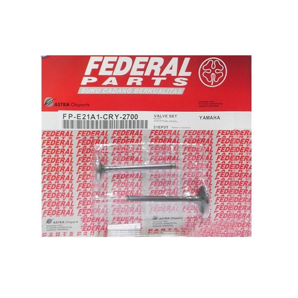 ΒΑΛΒΙΔΕΣ ΣΕΤ ΕΙΣ/ΕΞ FEDERAL CRYPTON-R,CRYPTONT110C'10-17