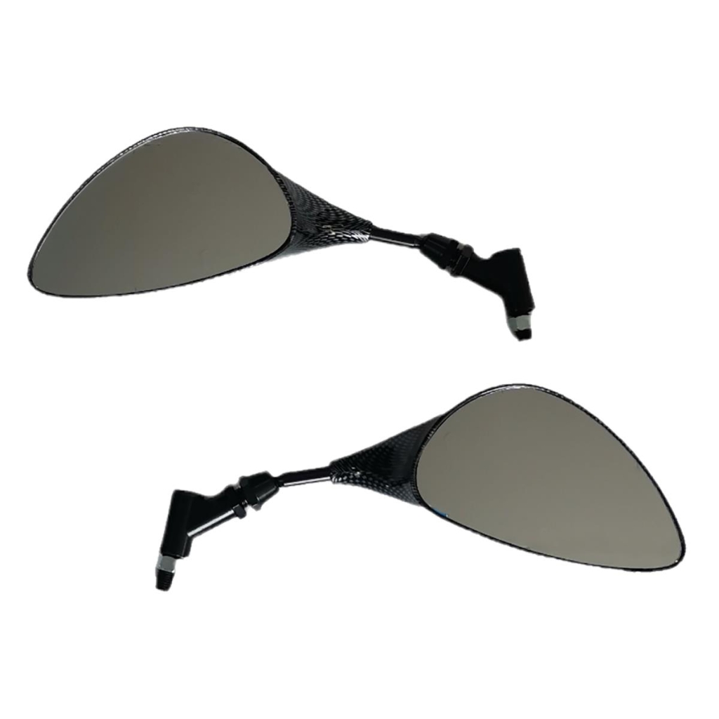 ΚΑΘΡΕΠΤΕΣ ΖΕΥΓΑΡΙ HONDA 10MM OVAL UNIPARTS TAIWAN CARBON