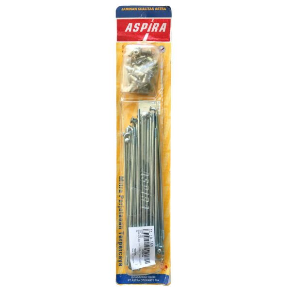 ΑΚΤΙΝΕΣ ΤΡΟΧΟΥ ASPIRA 10 G 159 MM ΝΙΚΕΛ