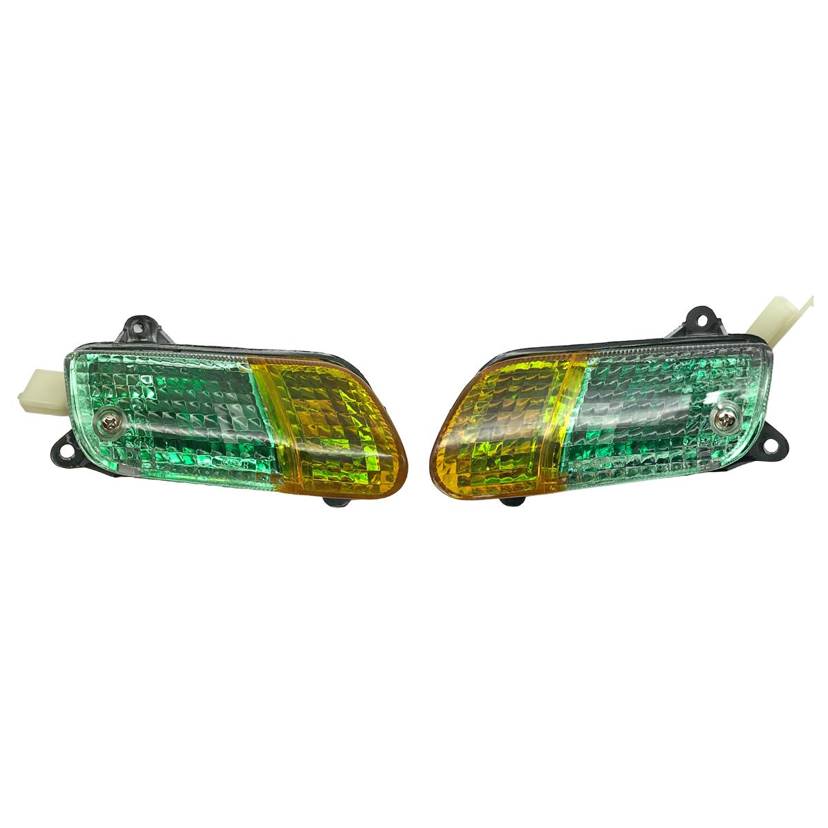 K105-H08 ΦΛΑΣ ΕΜΠΡΟΣΘΙΑ ΣΕΤ HONDA ASTREA GRAND HMA ΠΡΑΣΙΝΑ