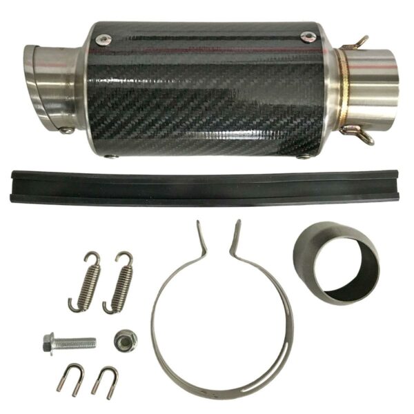 ΤΕΛΙΚΟ ΕΞΑΤΜ. Φ51-200mm ΣΤΡΟΓ. CARBON+ΣΙΓ/ΡΑ APIDO (M-1106)