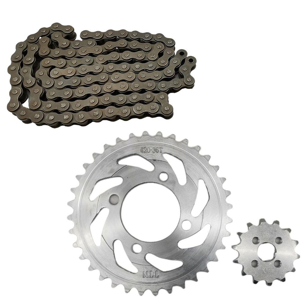 ΑΛΥΣΙΔΟΓΡΑΝΑΖΑ 420H-100L 36T 14T HONDA C50 / GLX TTN TITAN