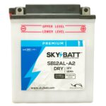ΜΠΑΤΑΡΙΑ YB12AL-A2 SB12AL-A2 (-+) SKYBATT