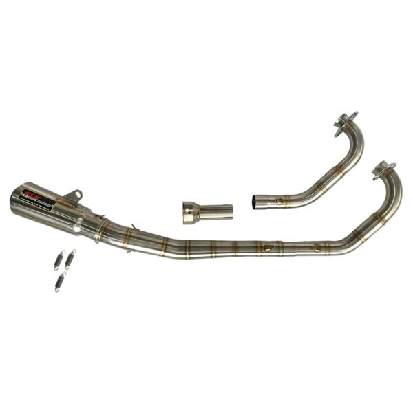 ΕΞΑΤΜΙΣΗ ΜΕ ΔΥΟ ΛΑΙΜΟΥΣ 32 & 35mm (ΑΦΑΙΡΟΥΜΕΝΟΣ ΣΙΓΑΣΤΗΡΑΣ) YAMAHA CRYPTON X 135 SCK RACING