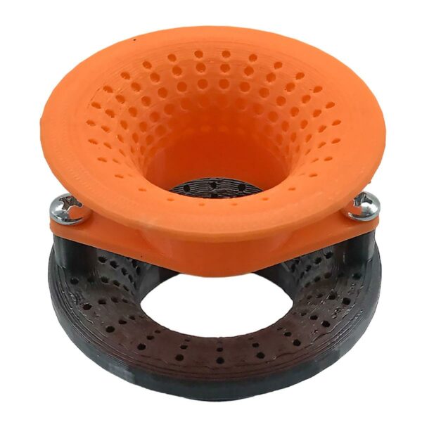 ΧΩΝΙ ΒΕΝΤΟΥΡΙ ΚΟΝΤΟ ΔΙΠΛΟ GOLF 34,5mm ΓΙΑ ΜΑΜΑ ΣΩΜΑ YAMAHA CRYPTON X 135 ΜΗΤ ΠΟΡΤΟΚΑΛΙ