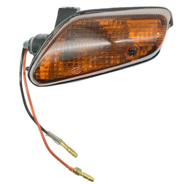 ΦΛΑΣ ΕΜΠΡΟΣ ΑΡΙΣΤΕΡΟ YAMAHA CRYPTON 105 ΠΑΛΙΟ HMA ΣΚΟΥΡΟ ΠΟΡΤΟΚΑΛΙ