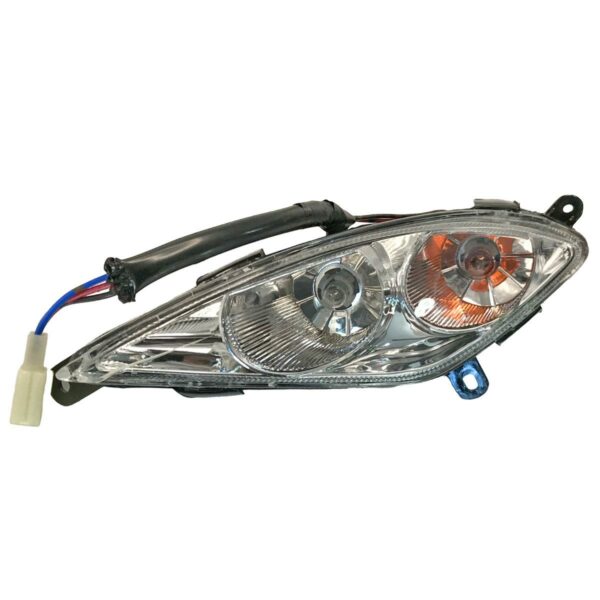 ΦΛΑΣ ΕΜΠΡΟΣ ΑΡΙΣΤΕΡΟ YAMAHA CRYPTON X 135 ΔΙΑΦΑΝΟ OOH