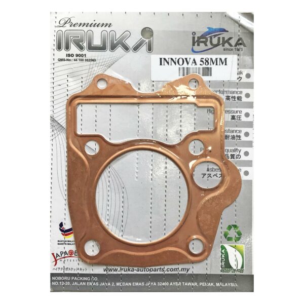 ΦΛΑΝΤΖΑ ΚΕΦΑΛΗΣ ΧΑΛΚΙΝΗ ΣΚΕΤΗ 58ΜΜ HONDA INNOVA 125 IRUKA