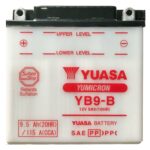 ΜΠΑΤΑΡΙΑ YB9-B ΜΕ ΞΕΧΩΡΙΣΤΑ ΥΓΡΑ YUASA