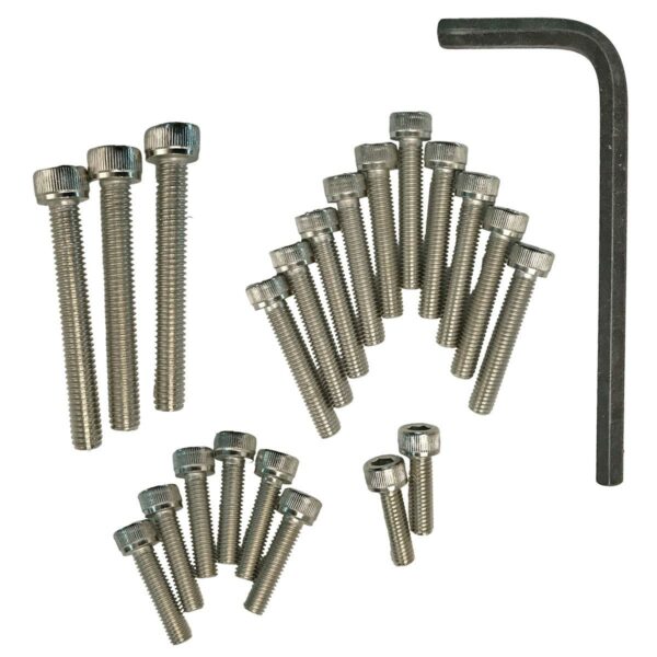 ΒΙΔΕΣ ΚΑΠΑΚΙΟΥ ΚΙΝΗΤΗΡΑ MODENAS KRISS KAWASAKI KAZER ΧΡΩΜΙΟ