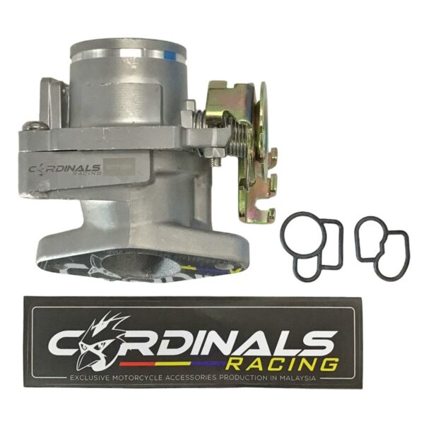 ΣΩΜΑ ΛΑΙΜΟΣ 38MM YAMAHA CRYPTON X / RS 150 CARDINALS