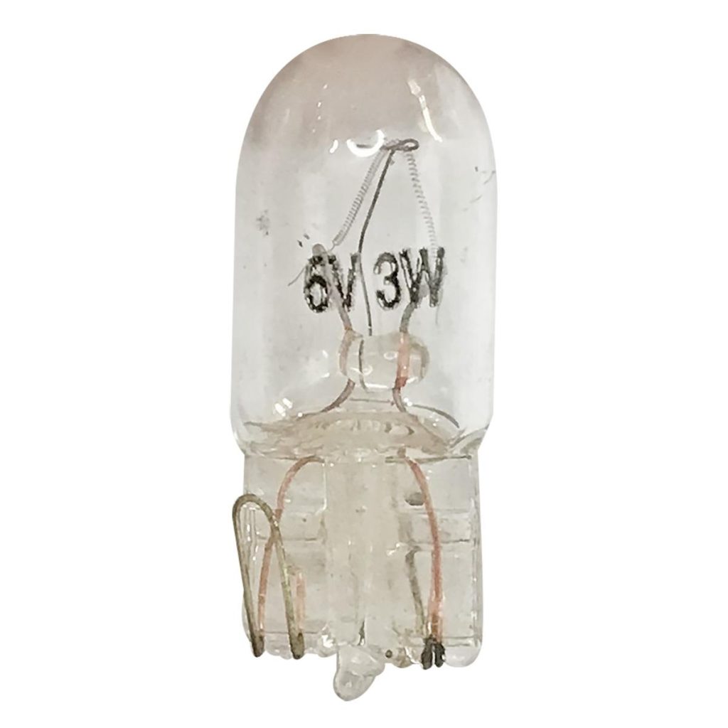 ΛΑΜΠΑ ΦΛΑΣ ΚΑΡΦΩΤΗ 6V 3W T10 ΑΝΑ ΤΕΜΑΧΙΟ