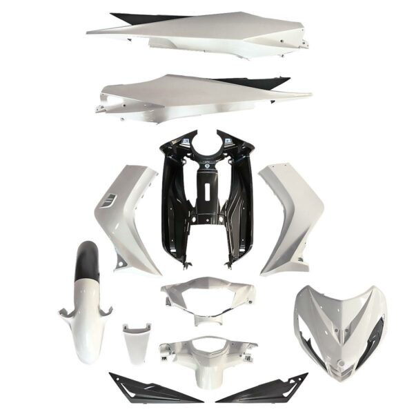 ΚΟΥΣΤΟΥΜΙ ΣΕΤ ΠΛΑΣΤΙΚΩΝ ΓΝΗΣΙΟ YAMAHA CRYPTON X 135 ΛΕΥΚΟ