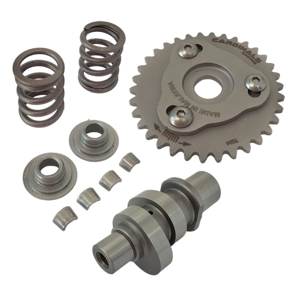 ΣΕΤ COMBO (ΕΚΚΕΝΤΡΟΦΟΡΟΣ/ΓΡΑΝΑΖΙ/ΕΛΑΤΗΡΙΑ/ΠΙΑΤΑΚΙ/ΑΣΦΑΛΕΙΕΣ) YAMAHA CRYPTON R 115 CARDINALS RACING