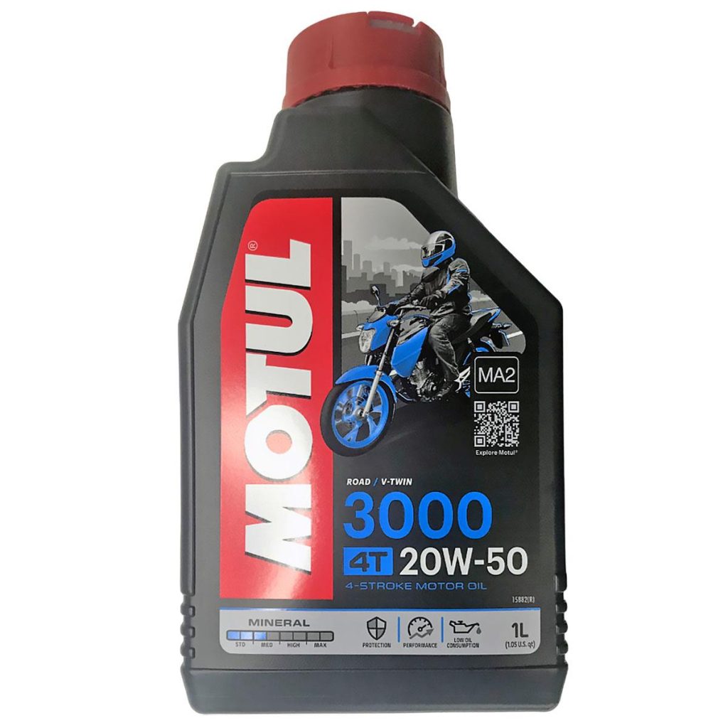 ΛΑΔΙ MOTUL 3000 4T 20W50 1L