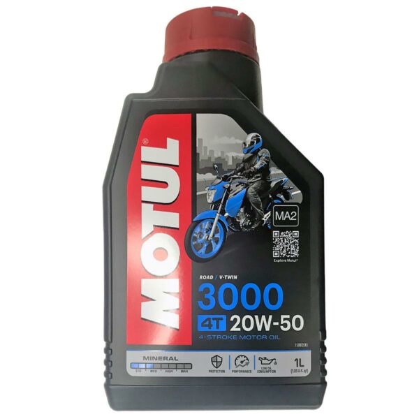 ΛΑΔΙ MOTUL 3000 4T 20W50 1L