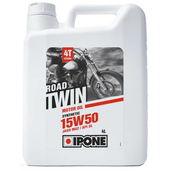 IPONE ΛΑΔΙ ROAD TWIN ΣΥΝΘΕΤΙΚΟ 15W50 4L