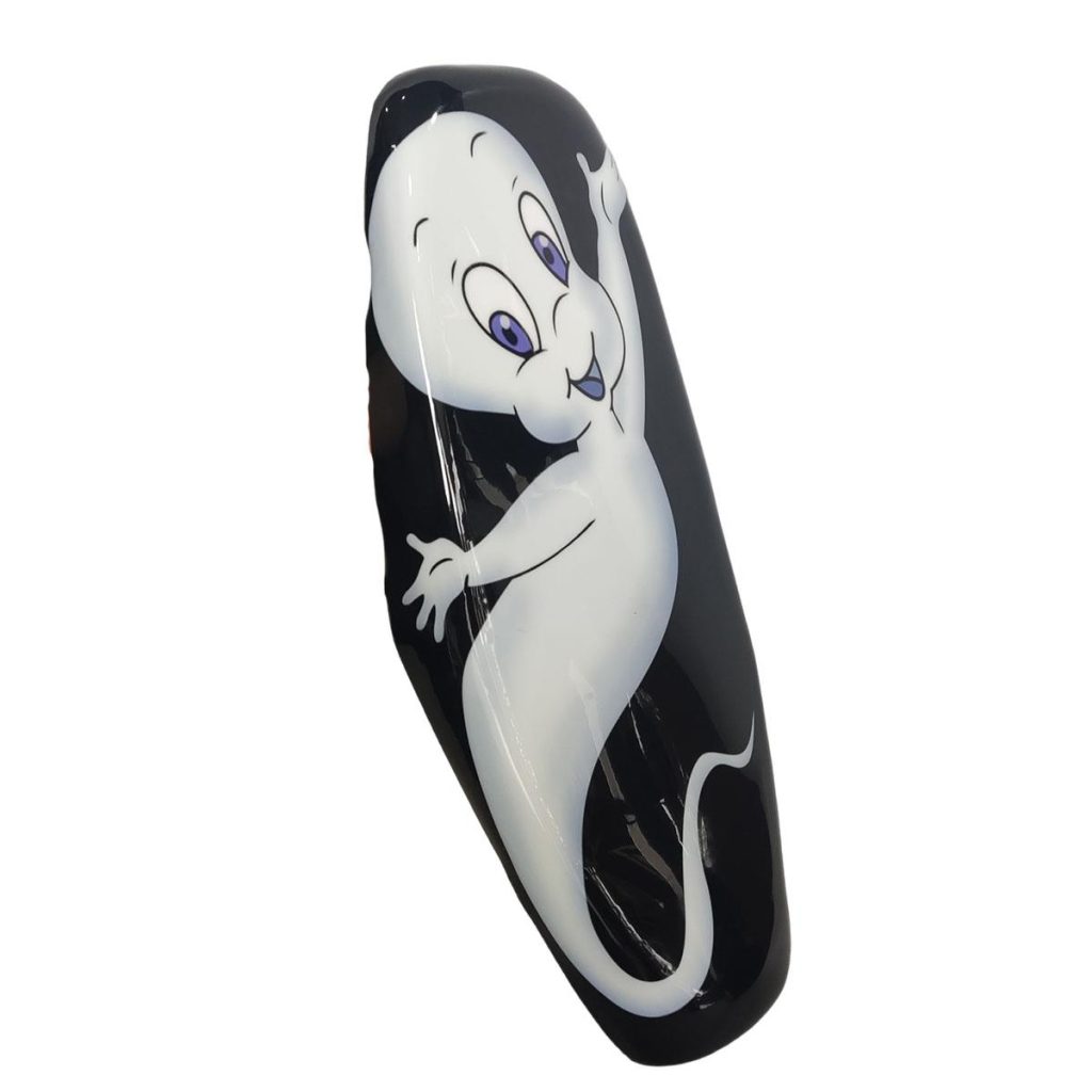 ΣΕΛΑ ΛΕΠΤΗ ΓΥΑΛΣΤΙΕΡΗ ΜΕ ΛΟΓΟΤΥΠΟ CASPER HONDA SUPRA 100 RACING